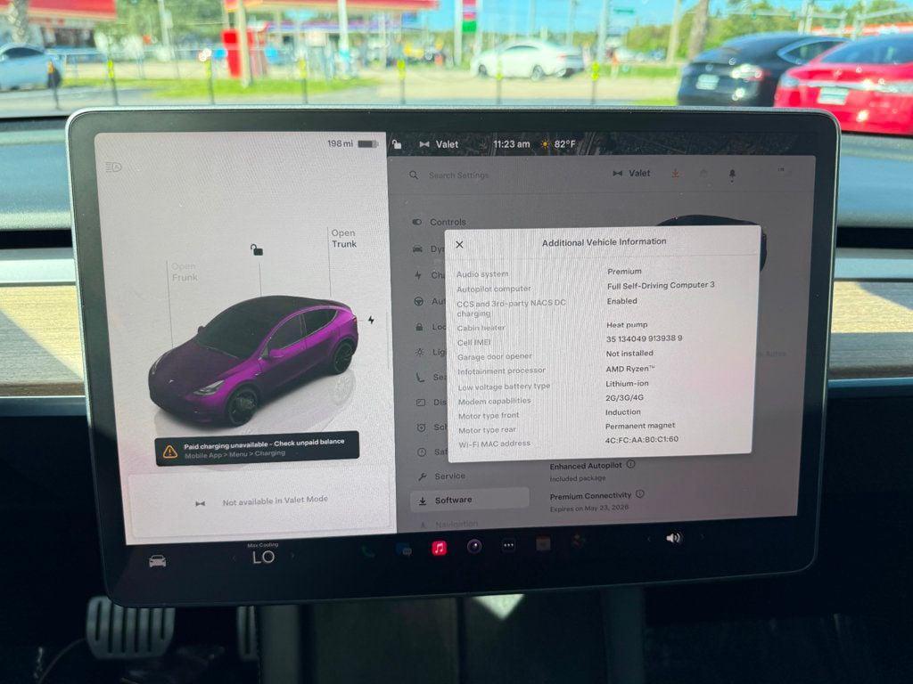 used 2023 Tesla Model Y car, priced at $25,991