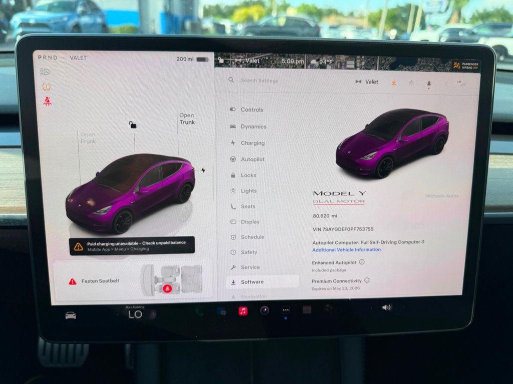used 2023 Tesla Model Y car, priced at $26,791