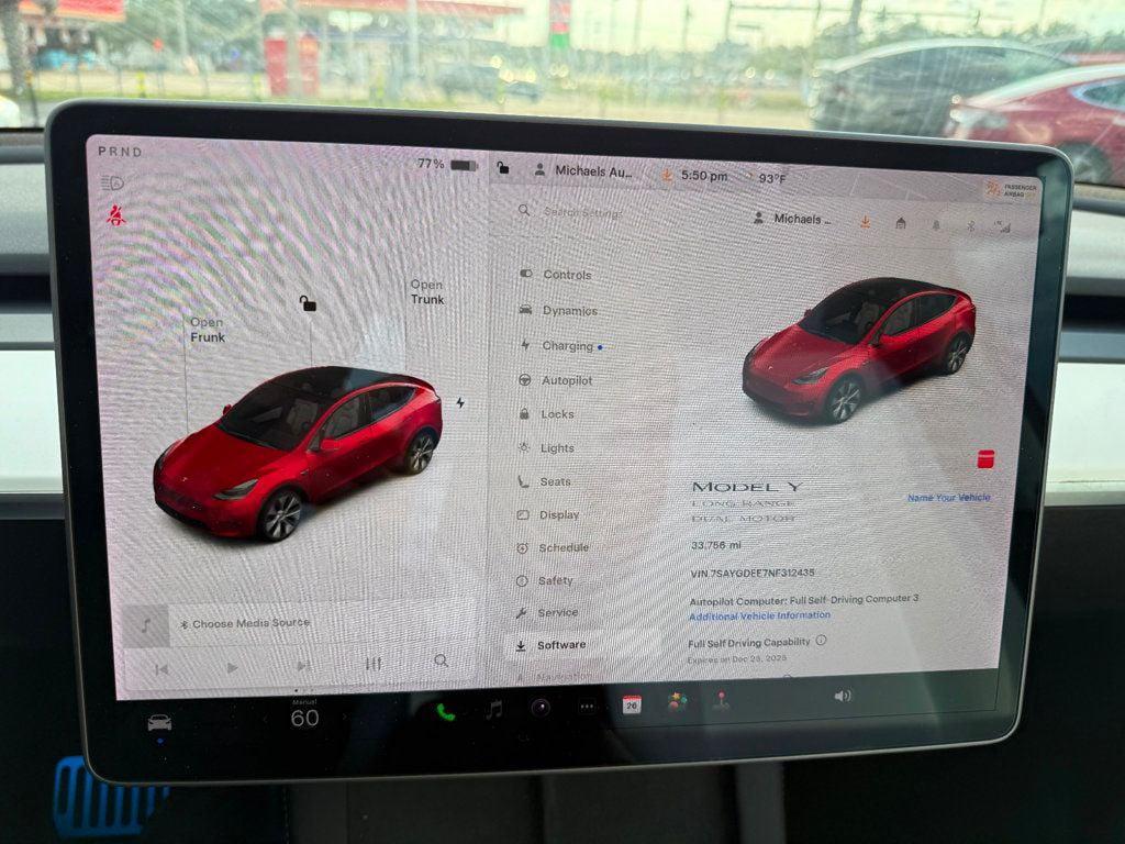 used 2022 Tesla Model Y car, priced at $29,791
