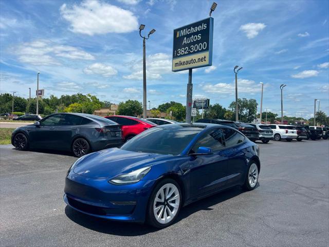used 2021 Tesla Model 3 car, priced at $26,991