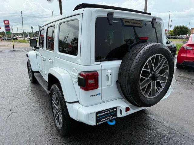 used 2023 Jeep Wrangler 4xe car, priced at $37,591