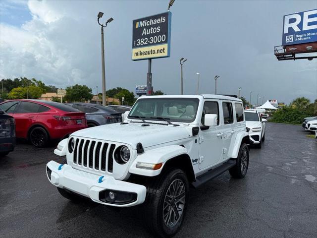 used 2023 Jeep Wrangler 4xe car, priced at $37,591