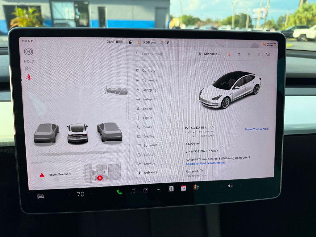 used 2022 Tesla Model 3 car, priced at $24,791