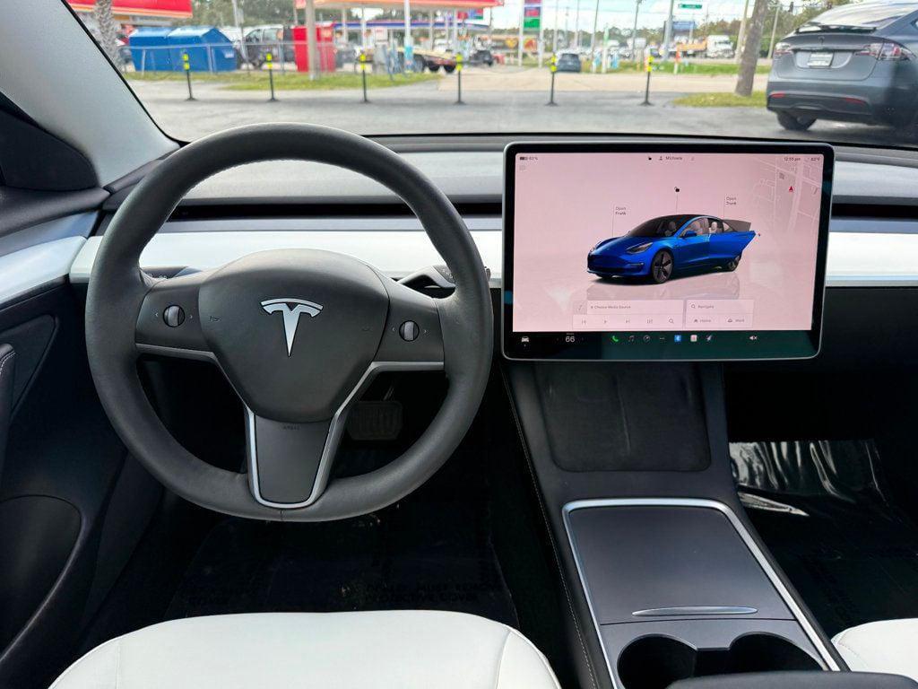 used 2022 Tesla Model 3 car, priced at $23,791