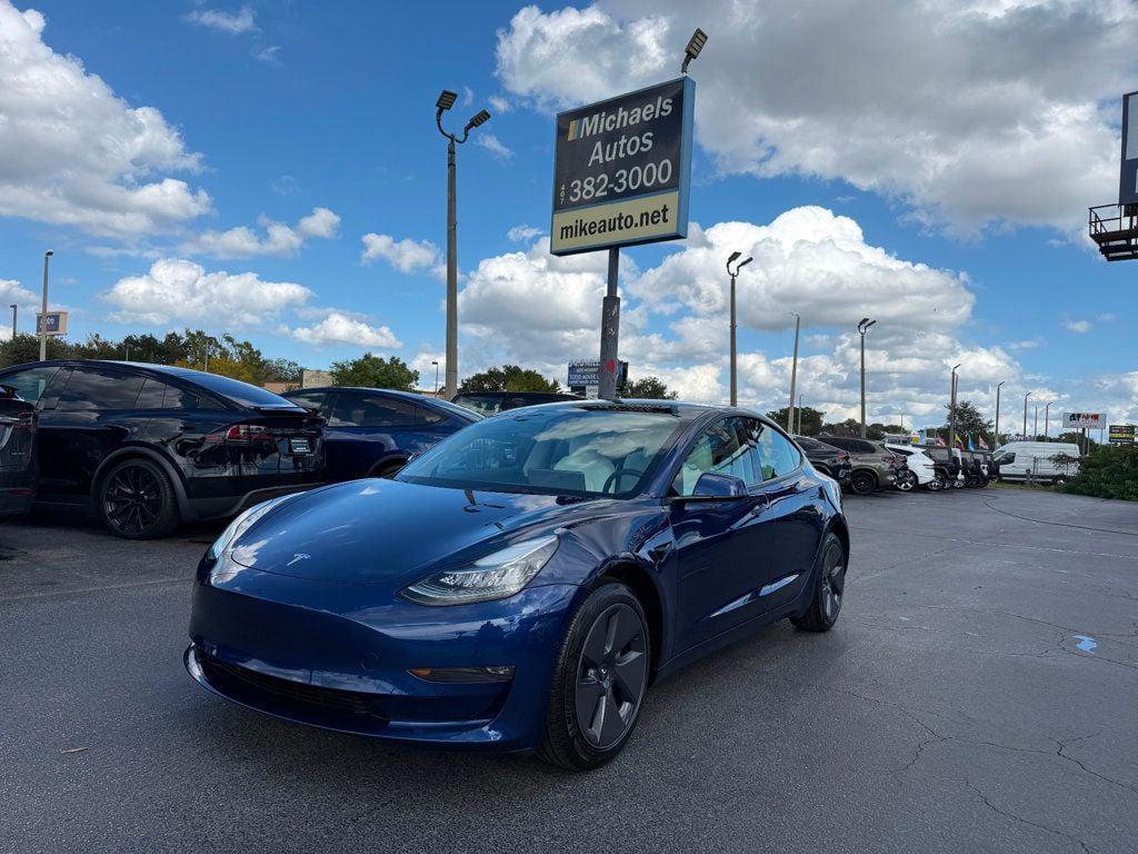 used 2022 Tesla Model 3 car, priced at $23,791