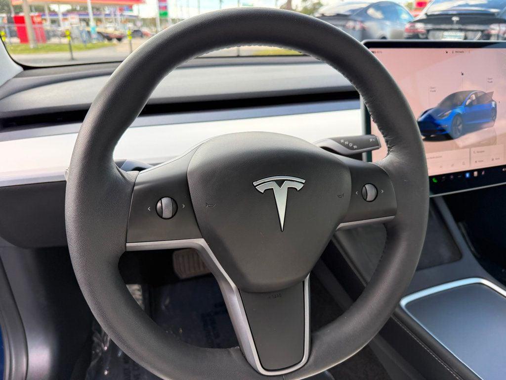 used 2022 Tesla Model 3 car, priced at $23,791