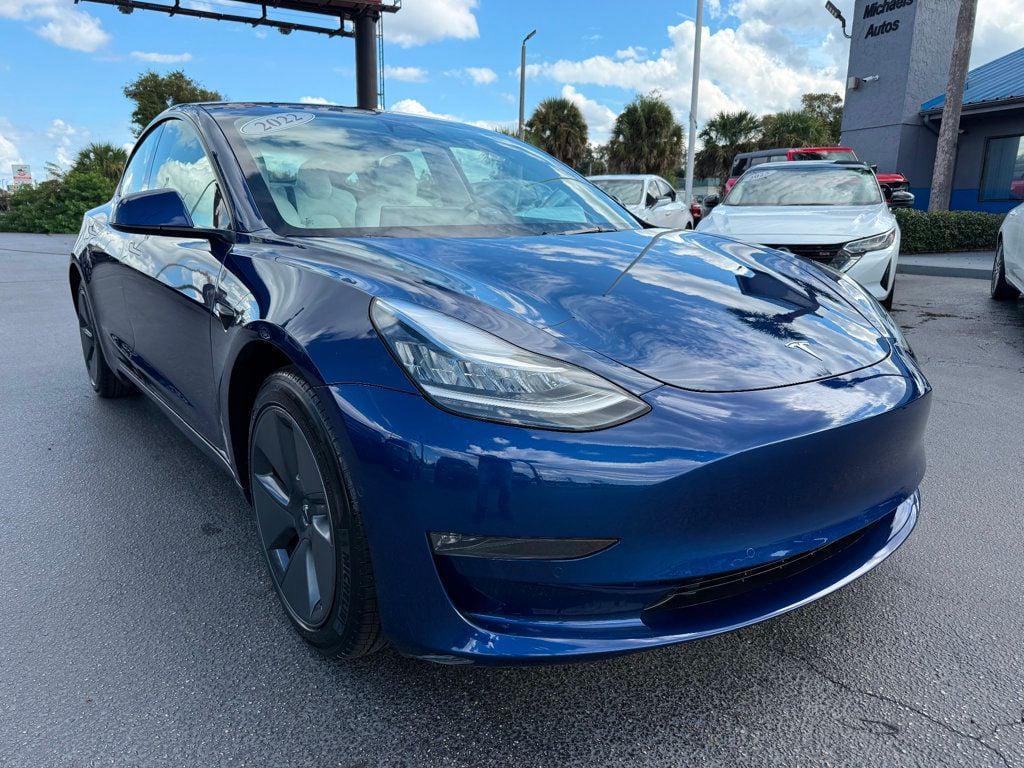 used 2022 Tesla Model 3 car, priced at $23,791