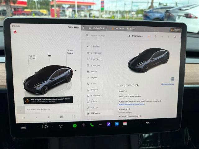 used 2023 Tesla Model 3 car, priced at $25,991