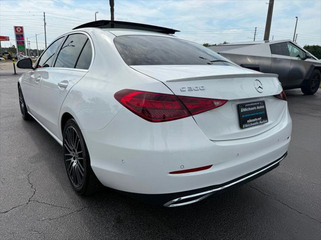 used 2023 Mercedes-Benz C-Class car, priced at $37,991