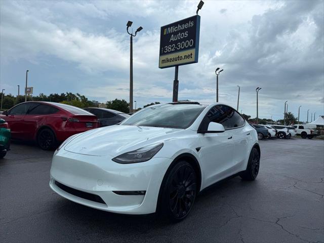 used 2022 Tesla Model Y car, priced at $29,791