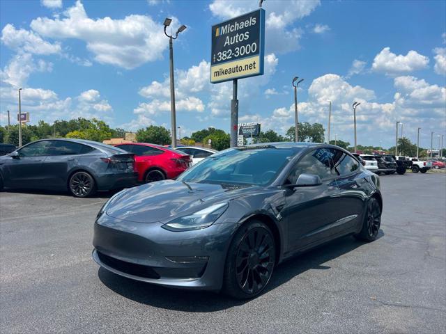 used 2023 Tesla Model 3 car, priced at $37,491