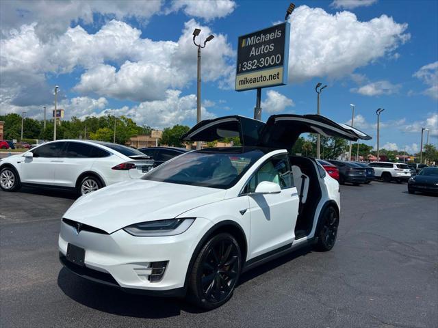 used 2020 Tesla Model X car, priced at $50,791