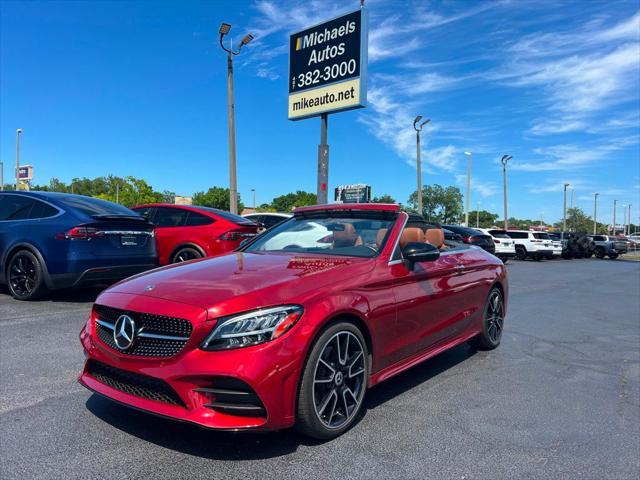 used 2021 Mercedes-Benz C-Class car, priced at $39,891