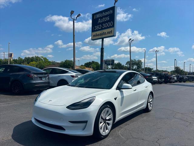 used 2021 Tesla Model 3 car, priced at $27,691