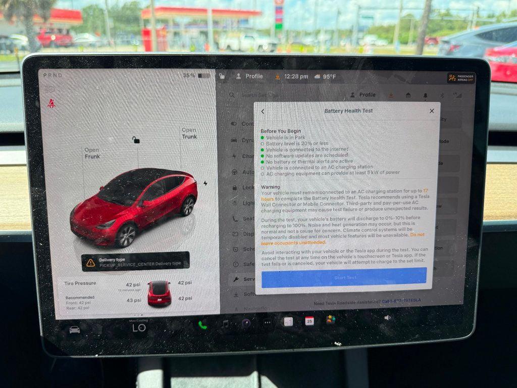 used 2022 Tesla Model Y car, priced at $28,991