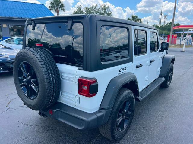 used 2021 Jeep Wrangler Unlimited car, priced at $33,791