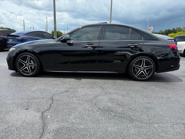 used 2022 Mercedes-Benz C-Class car, priced at $32,991