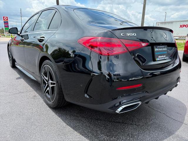 used 2022 Mercedes-Benz C-Class car, priced at $32,991