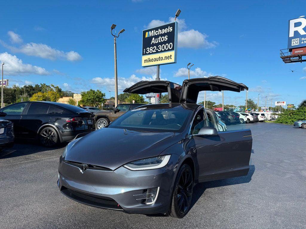 used 2021 Tesla Model X car, priced at $34,791