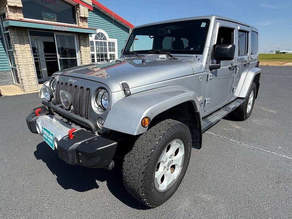 used 2014 Jeep Wrangler Unlimited car, priced at $21,490