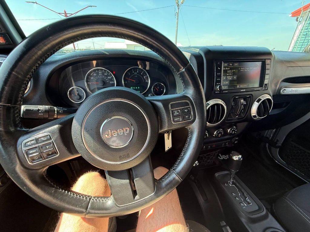 used 2014 Jeep Wrangler Unlimited car, priced at $21,490