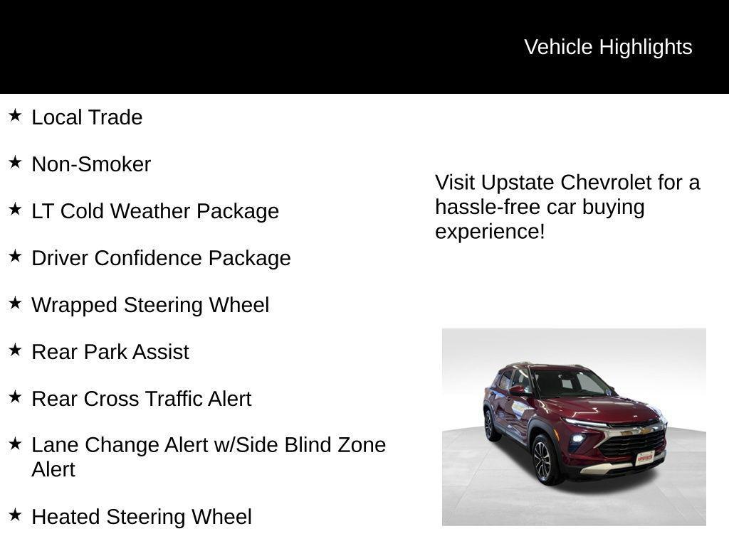 used 2024 Chevrolet TrailBlazer car, priced at $23,335