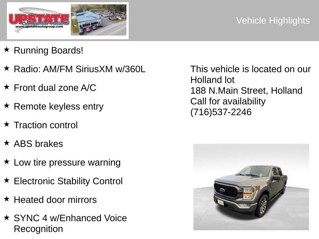 used 2021 Ford F-150 car, priced at $23,877