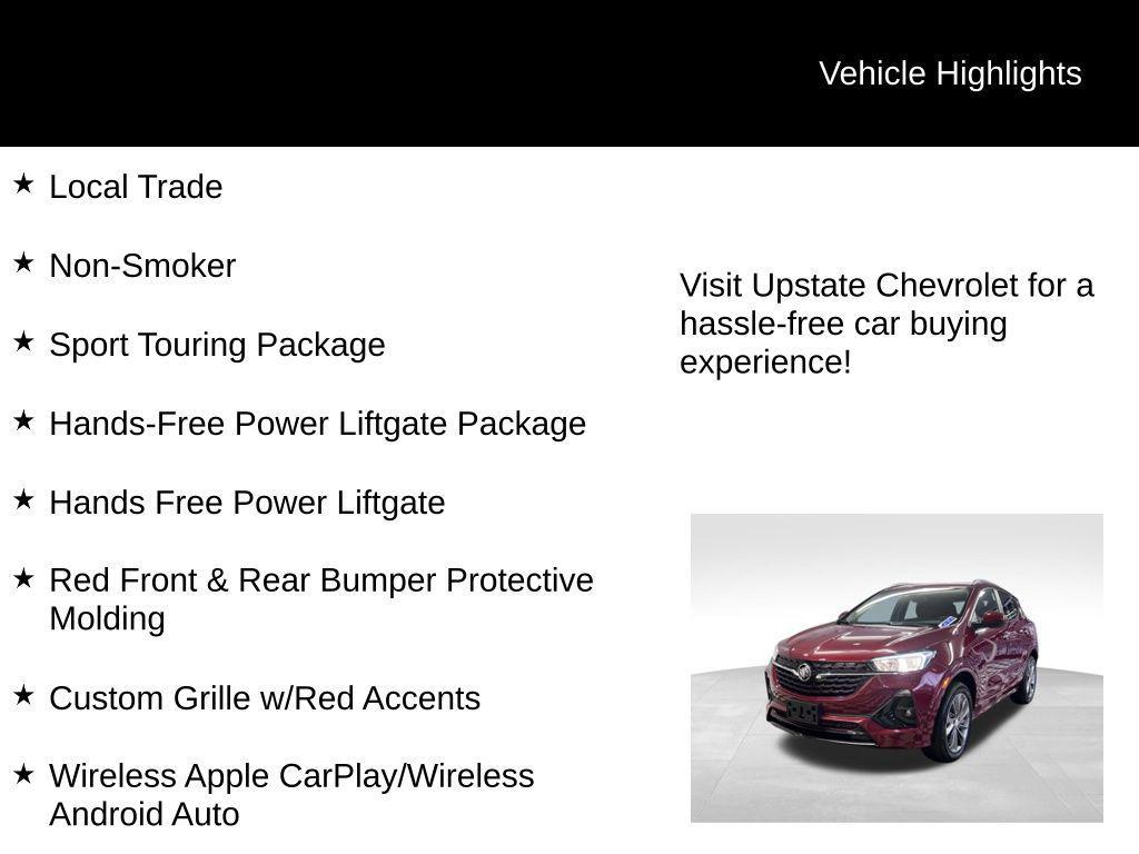 used 2023 Buick Encore GX car, priced at $22,688