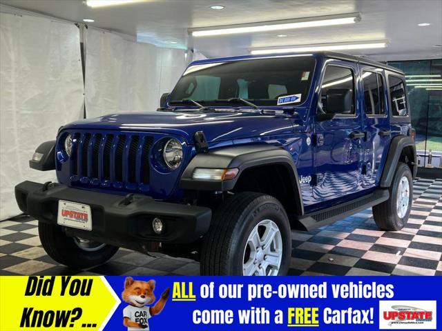 used 2018 Jeep Wrangler Unlimited car, priced at $25,989