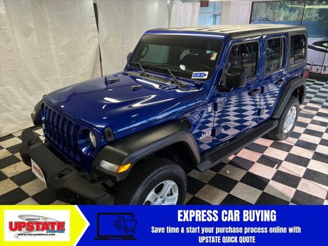 used 2018 Jeep Wrangler Unlimited car, priced at $25,989