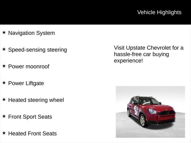 used 2025 MINI Countryman car, priced at $37,899