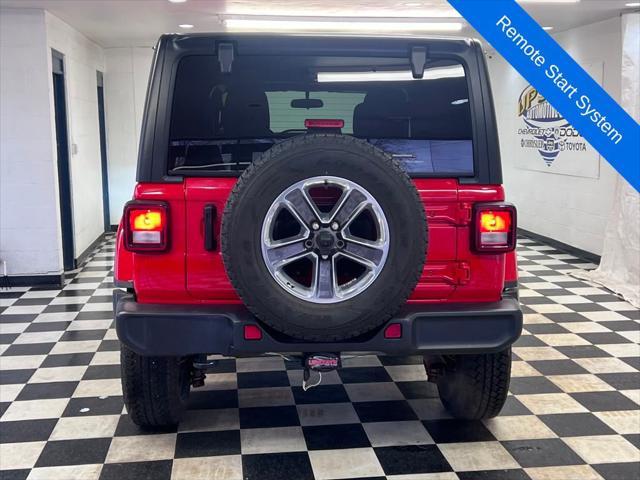 used 2021 Jeep Wrangler Unlimited car, priced at $31,989