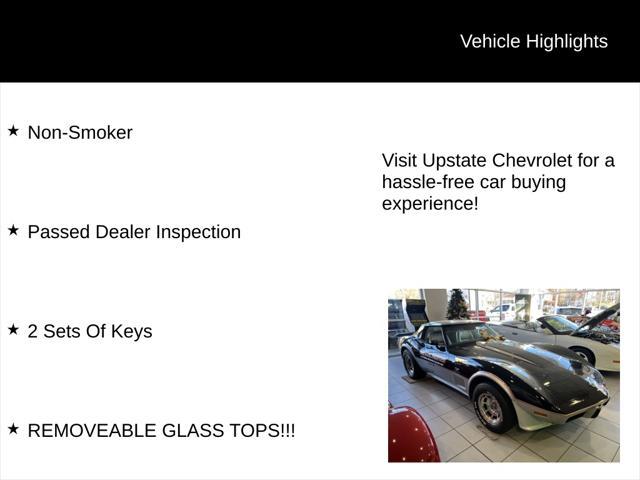 used 1978 Chevrolet Corvette car, priced at $49,989