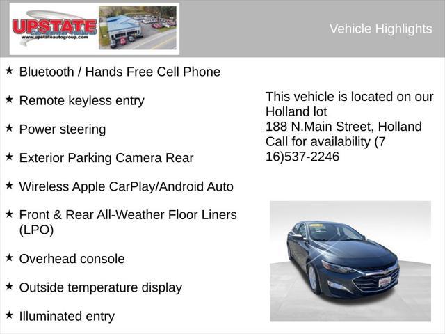 used 2021 Chevrolet Malibu car, priced at $16,442