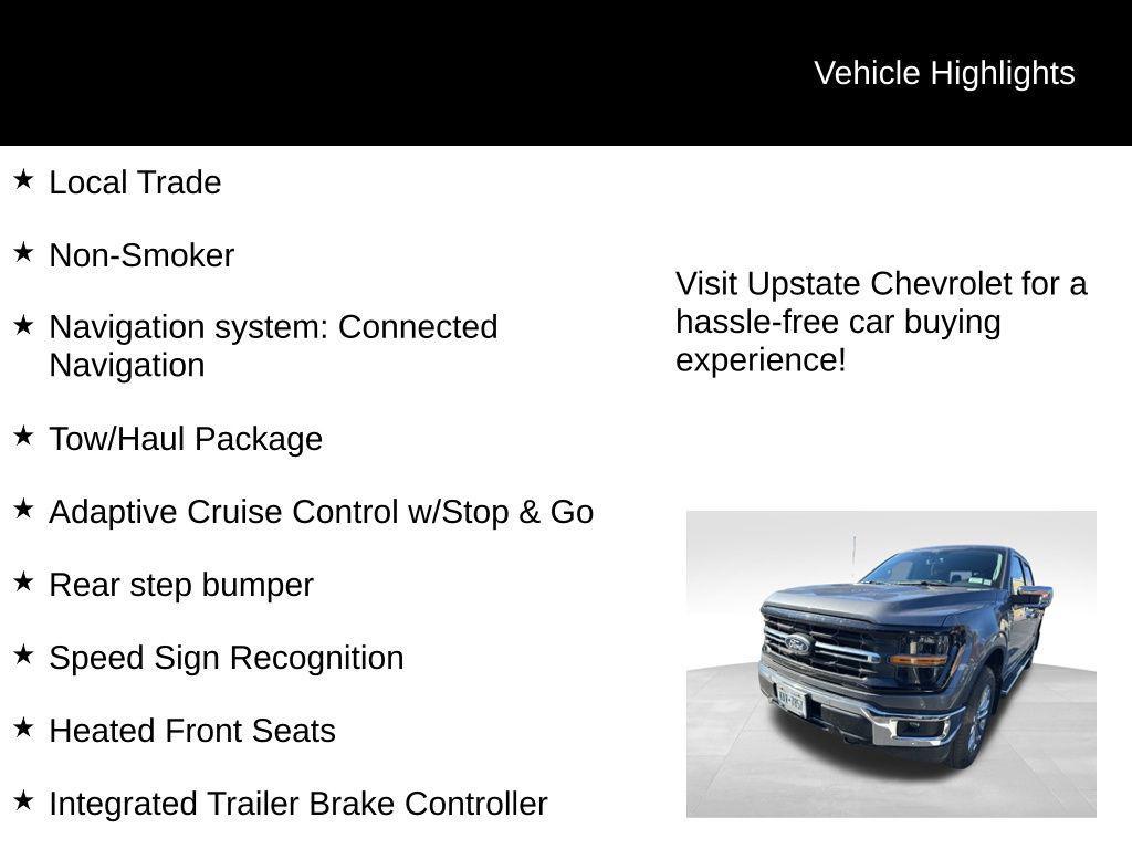 used 2024 Ford F-150 car, priced at $46,989