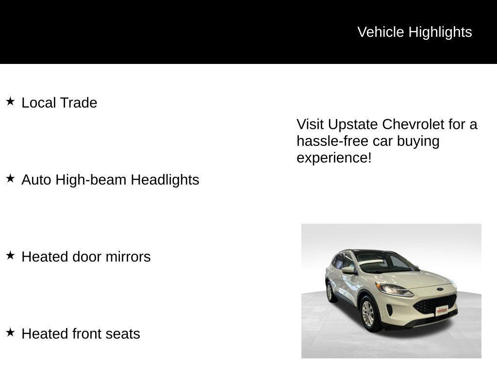 used 2020 Ford Escape car, priced at $13,989