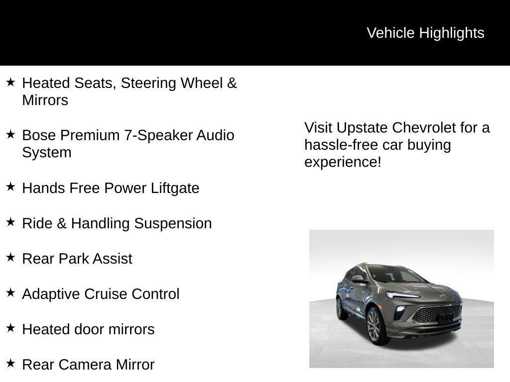 used 2025 Buick Encore GX car, priced at $31,526