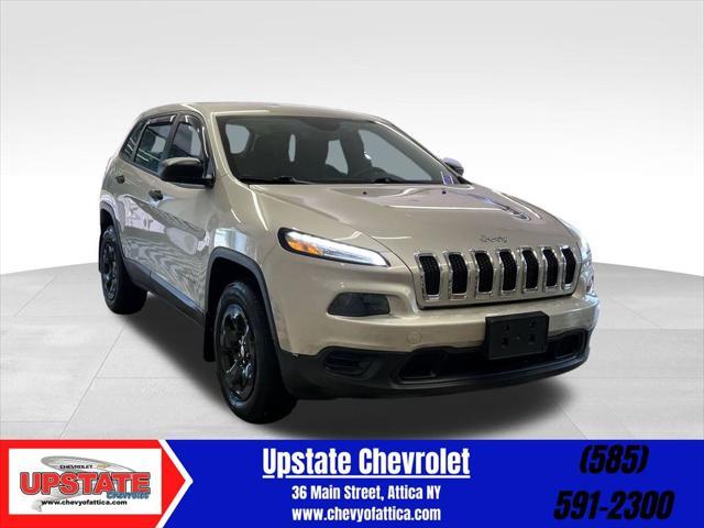 used 2014 Jeep Cherokee car, priced at $10,989