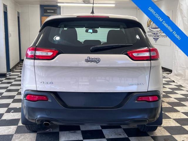 used 2014 Jeep Cherokee car, priced at $10,989