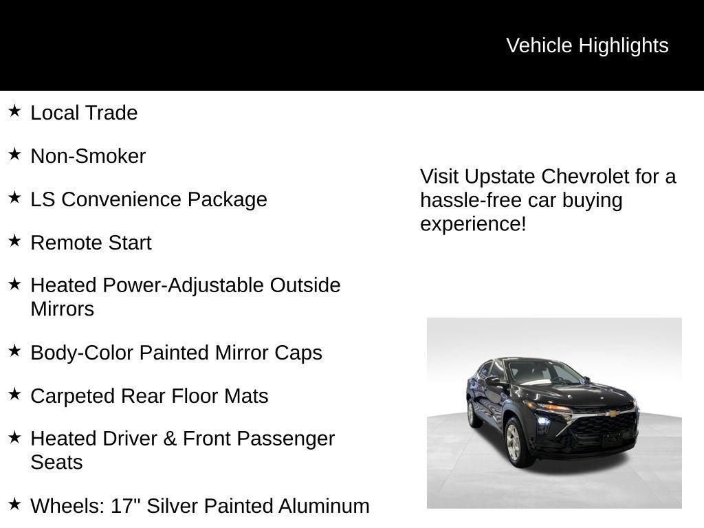 used 2024 Chevrolet Trax car, priced at $22,989