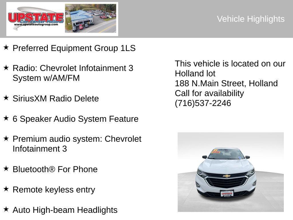 used 2021 Chevrolet Equinox car, priced at $15,631