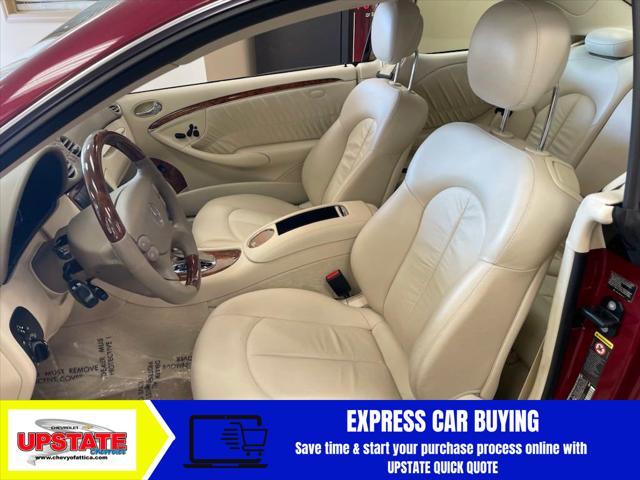 used 2008 Mercedes-Benz CLK-Class car, priced at $17,983