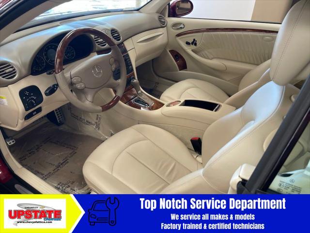 used 2008 Mercedes-Benz CLK-Class car, priced at $17,983