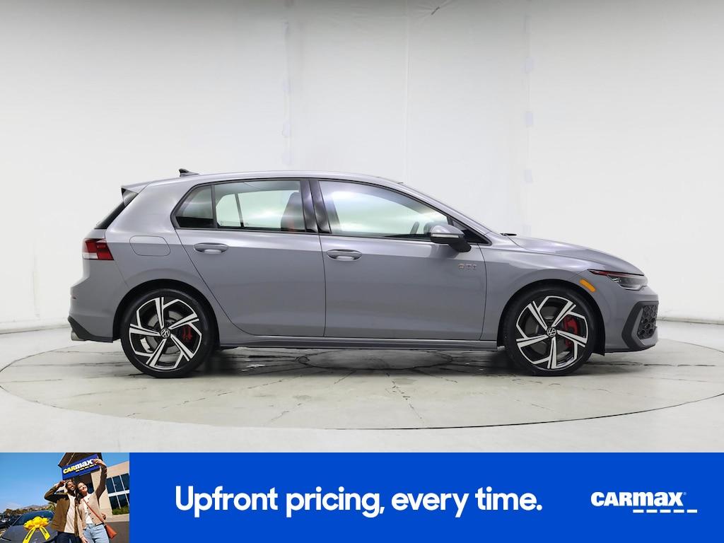 used 2025 Volkswagen Golf GTI car, priced at $34,998