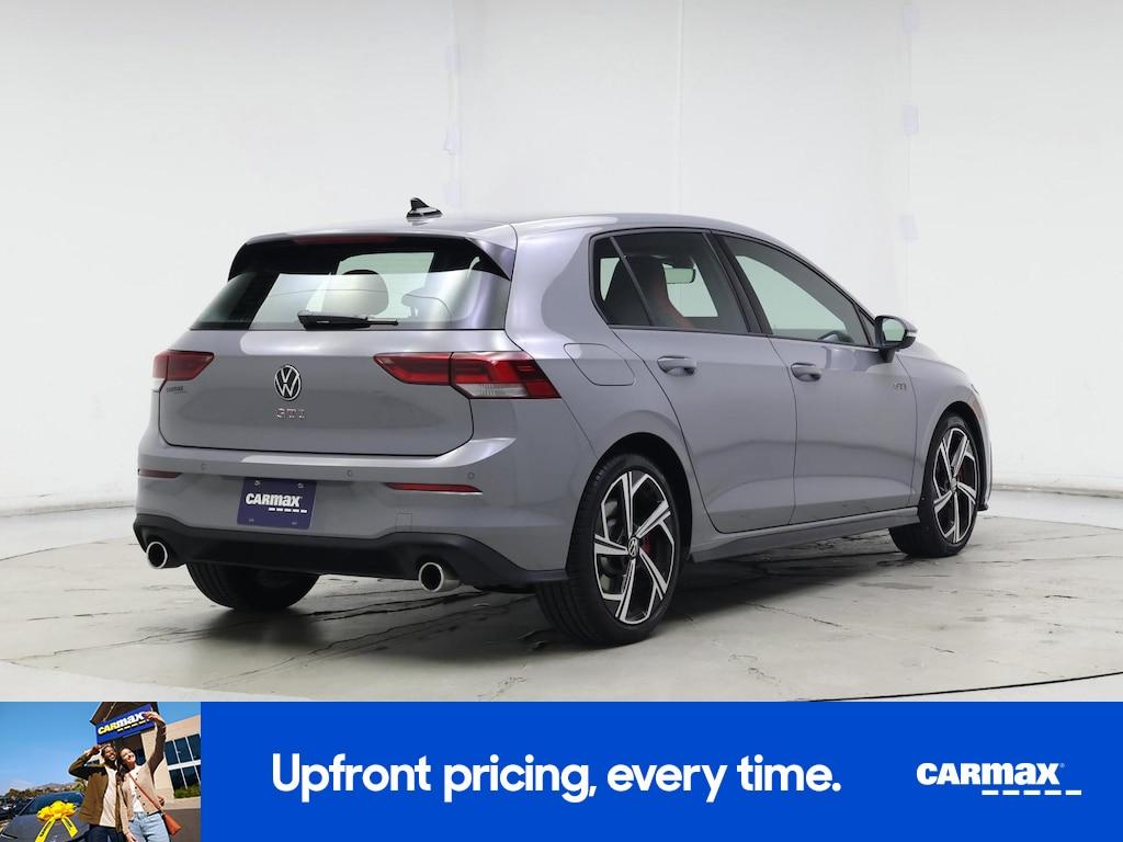used 2025 Volkswagen Golf GTI car, priced at $34,998