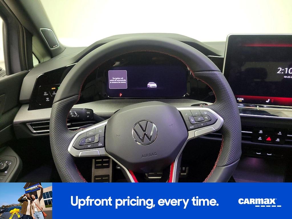 used 2025 Volkswagen Golf GTI car, priced at $34,998