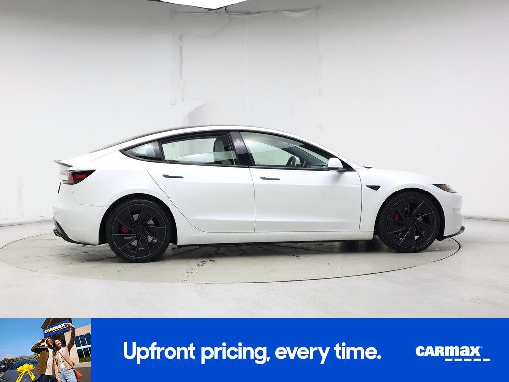 used 2025 Tesla Model 3 car, priced at $48,998