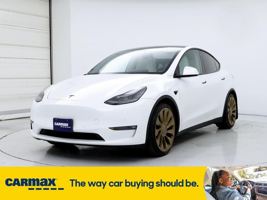 used 2022 Tesla Model Y car, priced at $34,998