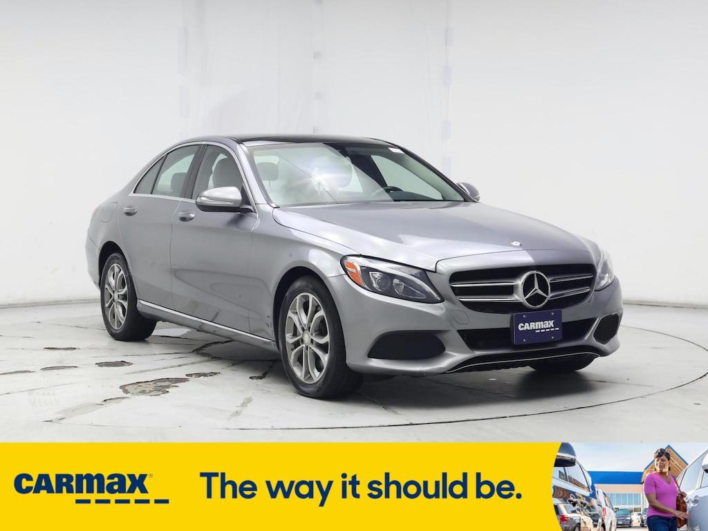 used 2015 Mercedes-Benz C-Class car, priced at $18,998