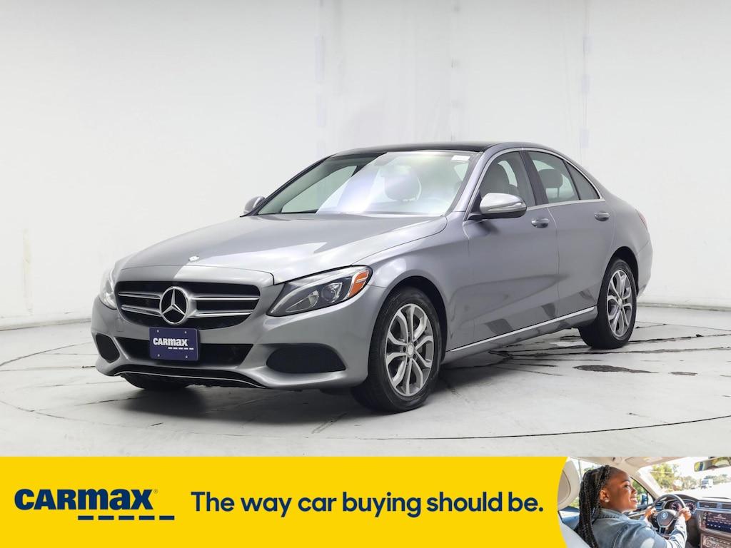 used 2015 Mercedes-Benz C-Class car, priced at $18,998